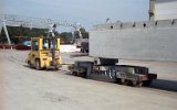 600-mm-Werkbahn Spanbeton Koudekerk aan de Rijn -  2004 leider schon ohne Lokomotiven