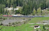 Der Orientexpress nach dem Maienkreuztunnel am 06.05.2016